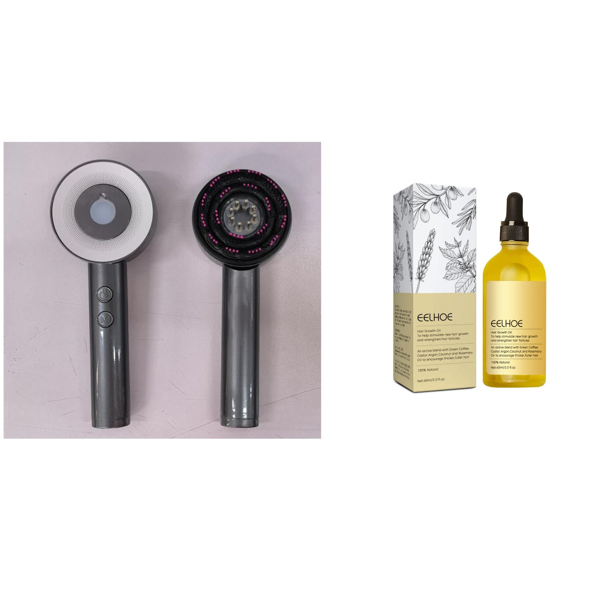 Infrared Scalp Massager set