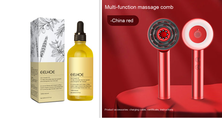 Infrared Scalp Massager set