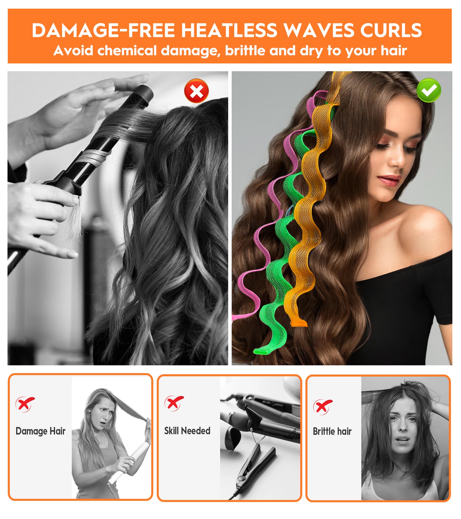 Heatless Wave Curlers