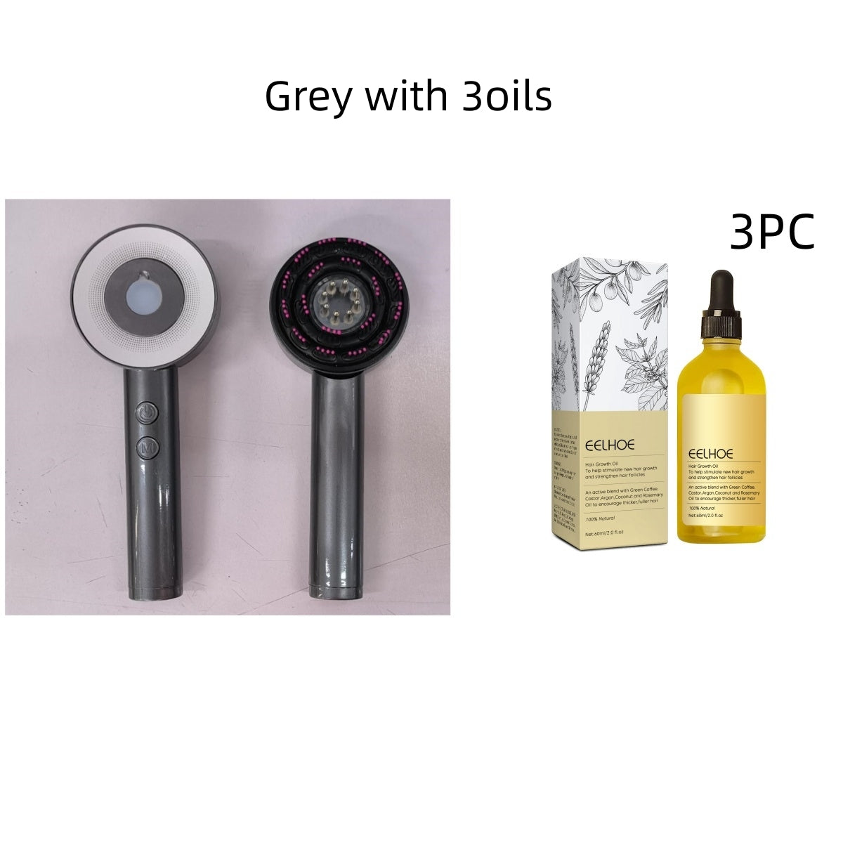 Infrared Scalp Massager set